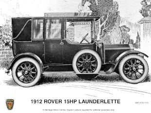 1912 ROVER 15hp Pressephoto