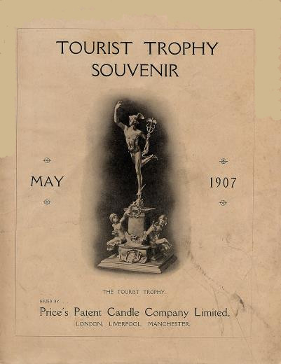 1907 Tourist Trophy Souvenir 1907 Titelseite