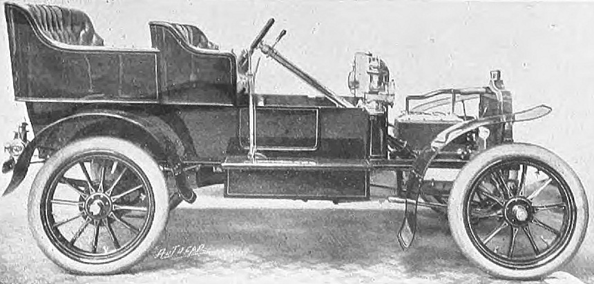 1905 Rover 10/12hp Fourseater ohne Motorhaube