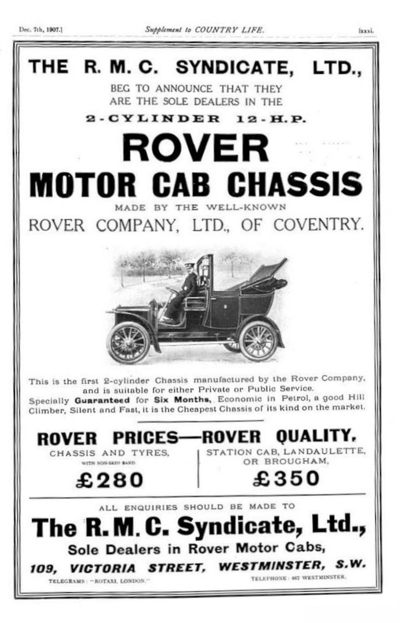 RMC Werbung Country Life 1907