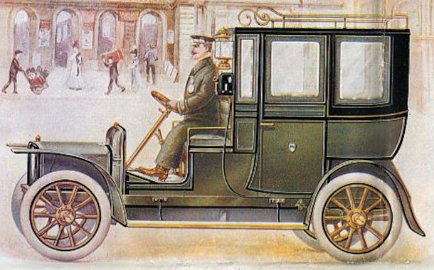 1907 Rover Station Cab