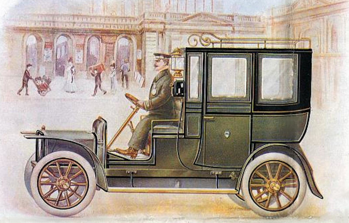 1907 Rover 12hp Station Cab