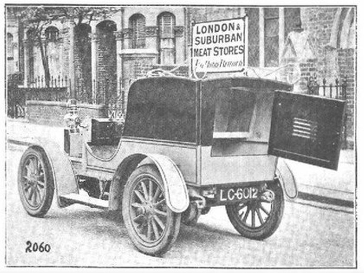 1906 Rover 6hp Delivery Van