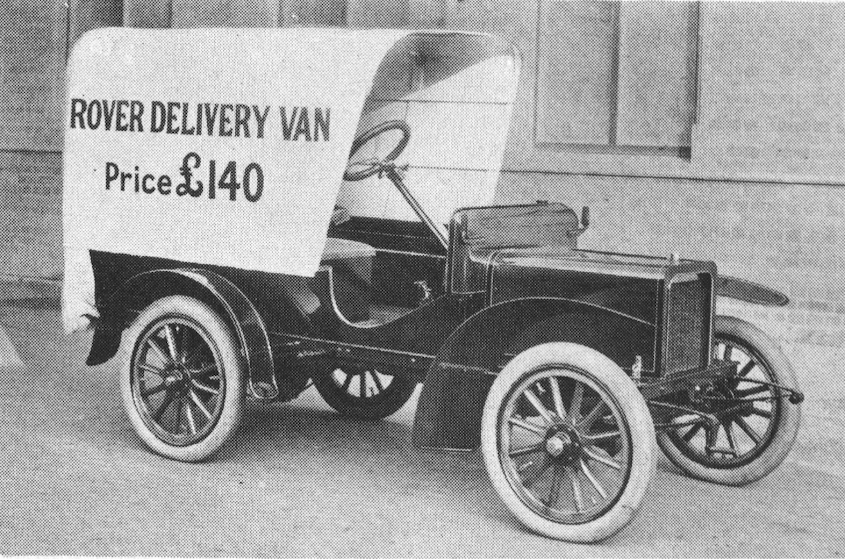 1907 Rover 6hp Delivery Van