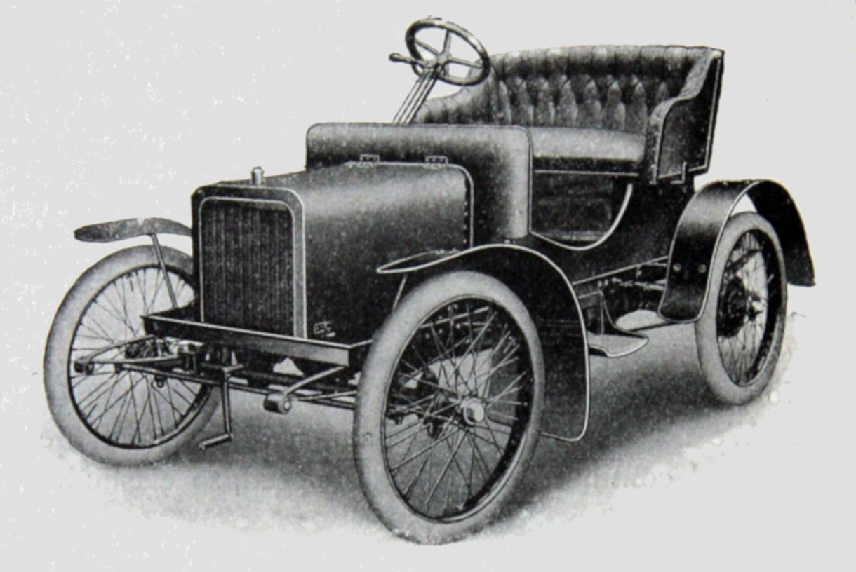 1906 Rover 6hp offen