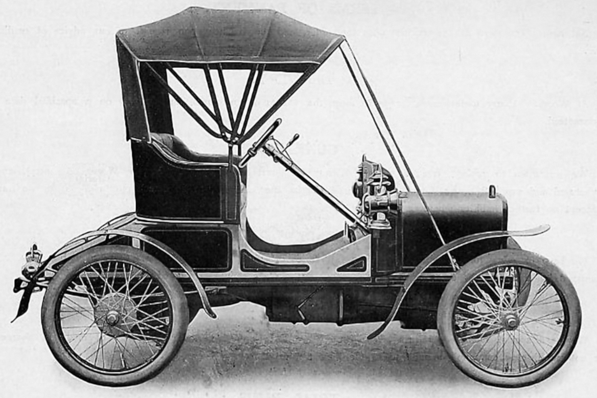 1905 8hp 2-Sitzer mit Verdeck