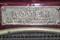 Rover 8hp Birkeland 1907