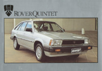 1983 Broschüre Rover Quintet - 01