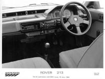 Rover 213 Armaturen, 1984