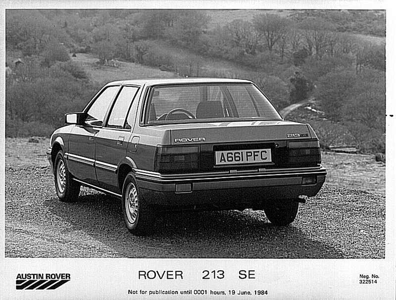 Rover 213 S, 1989
