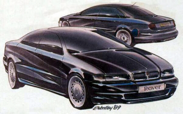 ROVER 800 Entwürfe