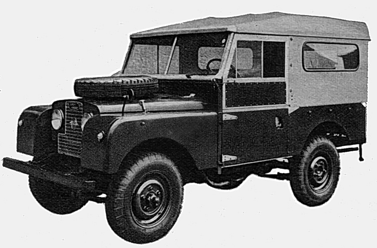 1955 Land Rover Tempo-Lizenzbau für Gewerbezwecke