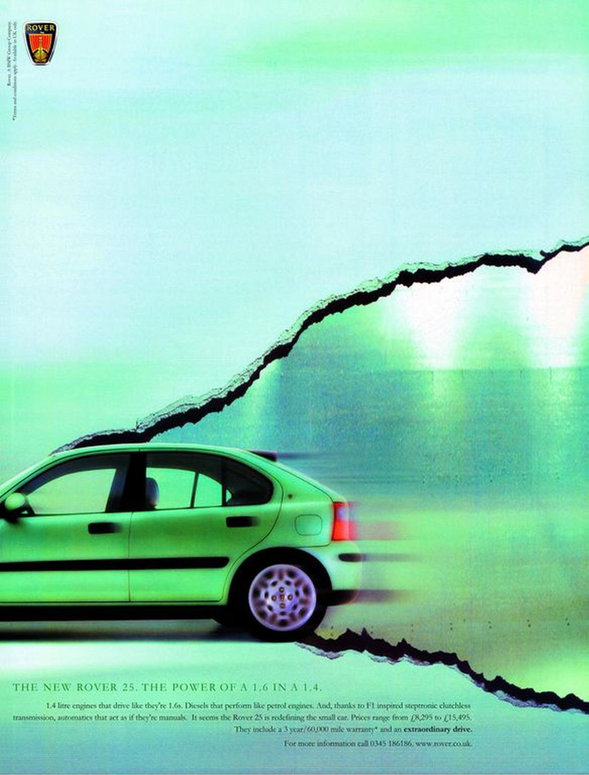 Werbung für Rover 25 - gb ca.2002-03