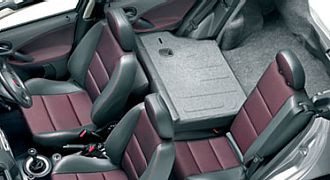 Rückbank 60% umgelegt