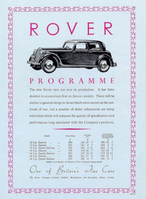 Advertisment 1946 undatiert