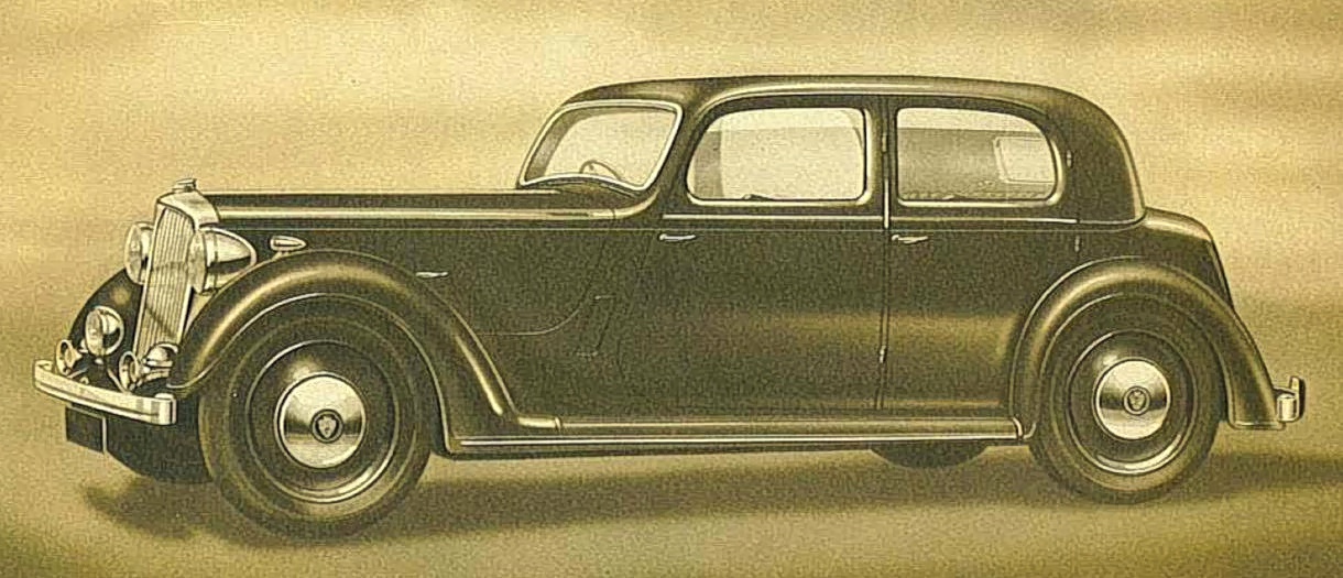 Rover Nachkriegs-P2 12hp Saloon