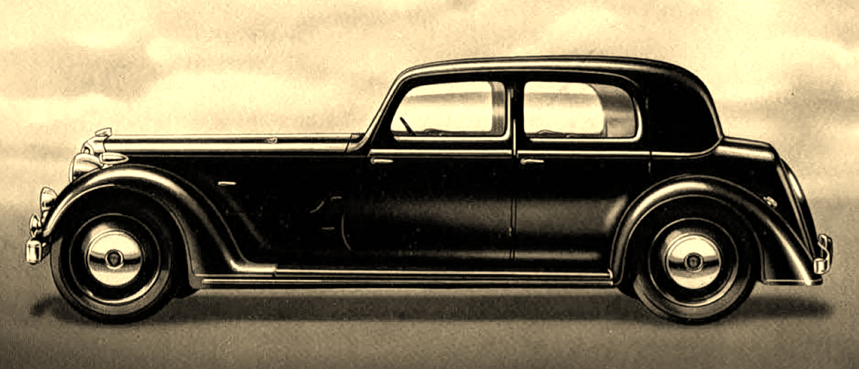 Rover Nachkriegs-P2 14hp Saloon