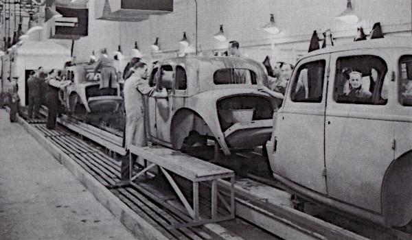 P2 Saloons vor der Lackierung