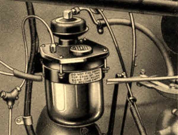 Rover P2 Chassis-Schmierung