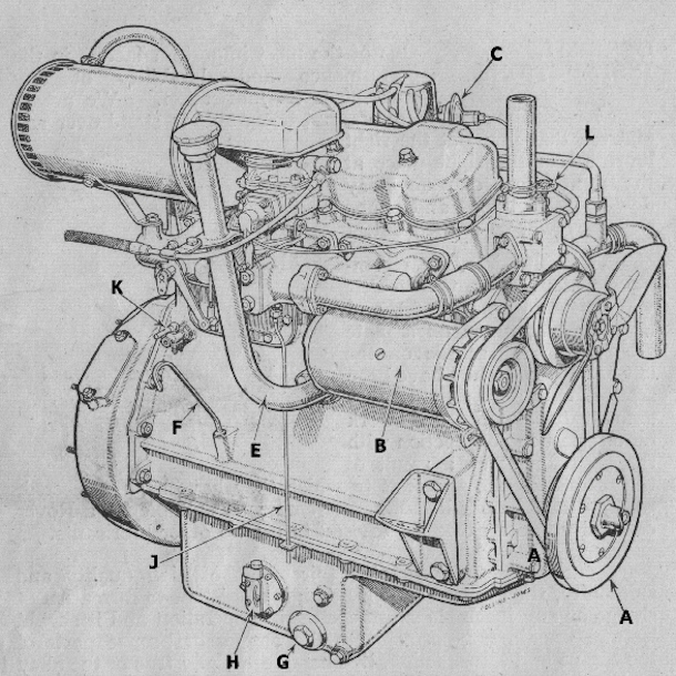 Motor P3 '60' rechts