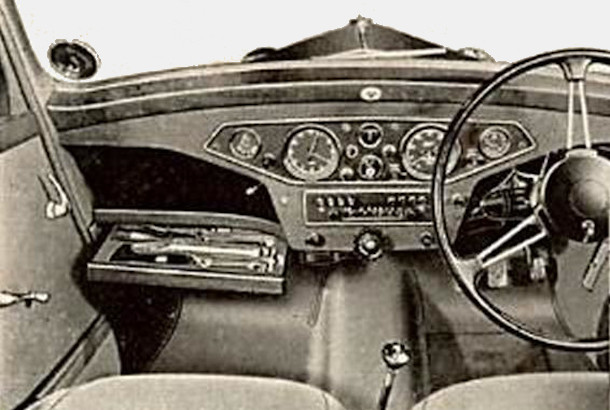 Detail Armaturenbrett