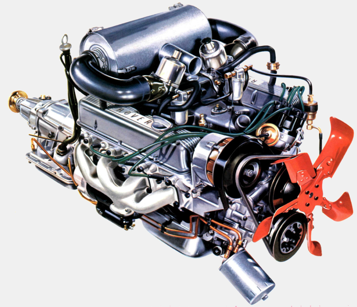 Rover P6 Motor V8 3500