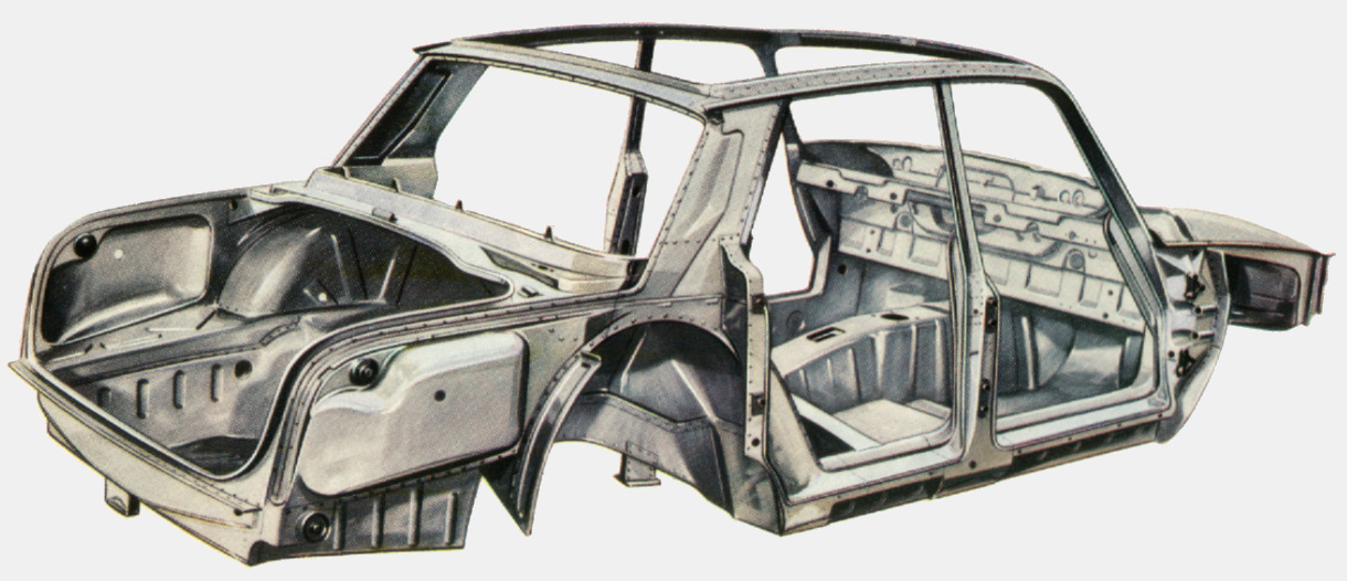 Rover P6 Grund-Karosserie