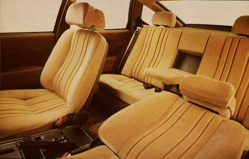 1980 ROVER SD1 Modell V8-S Polsterung