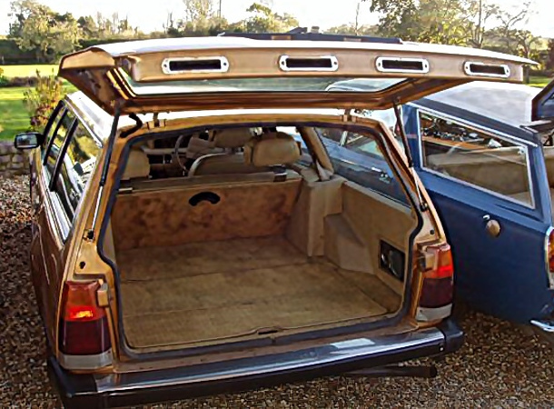 SD1 Estate Prototyp 2 Kofferraum