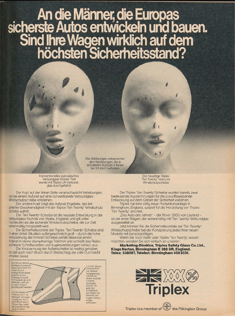 Werbung mit SD1 in ams 23/1977