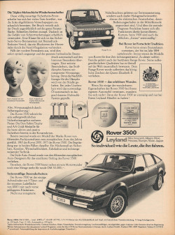 SD1 Werbung in ams 21/1978