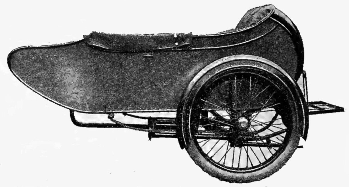 1920 ROVER 3,5 hp Beiwagen