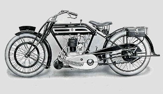 Rover 4 hp Motorcycle