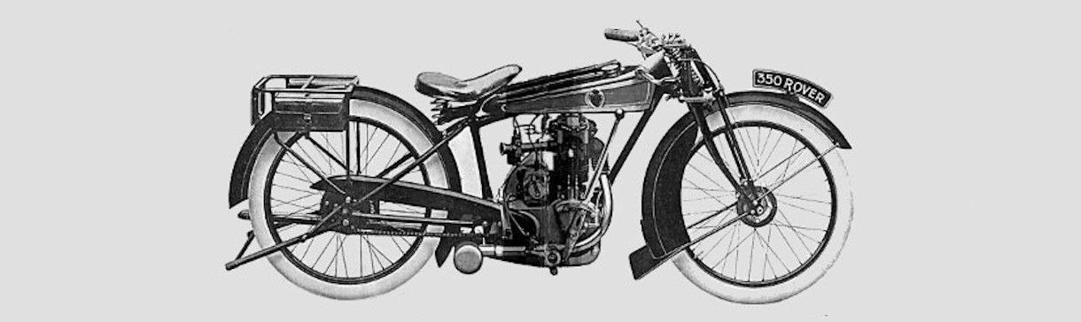 1925 Rover 350 ccm Motorrad