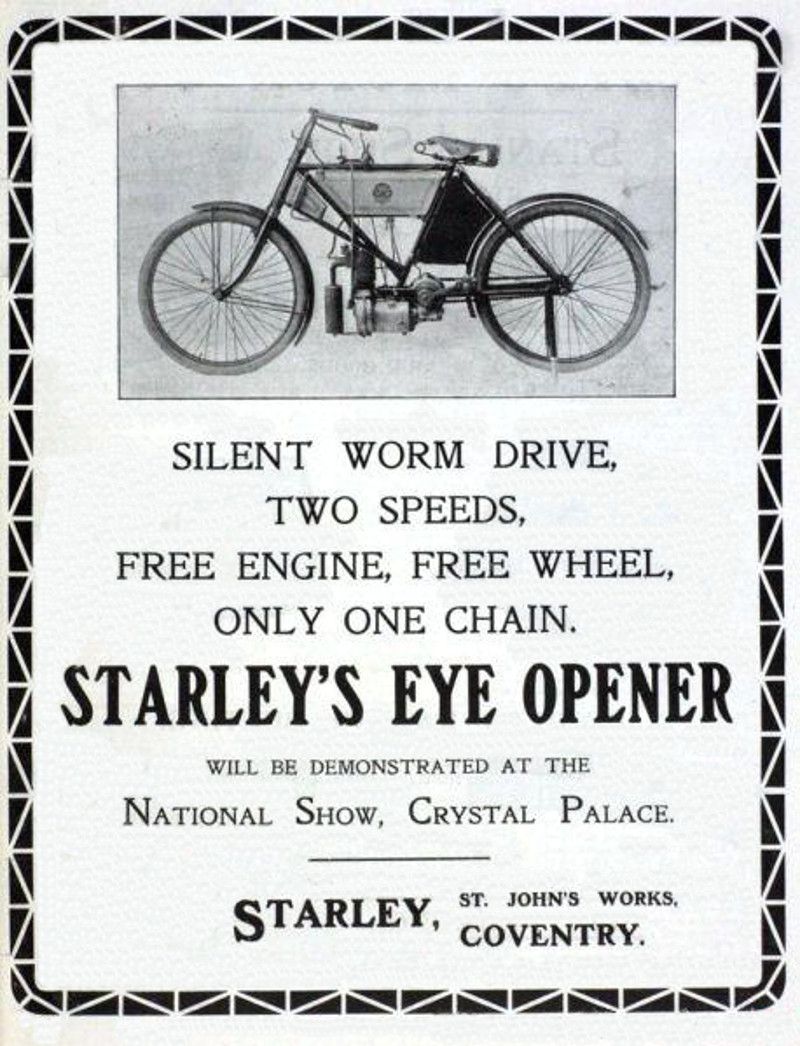 Starley Eye-Opener Advert