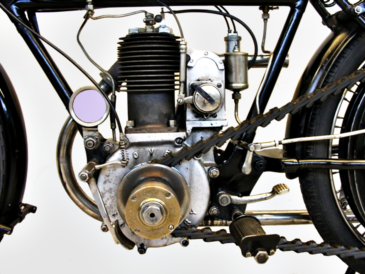 1913 Imperial Rover Single Cylinder Engine